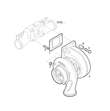 504171476 - Турбокомпрессор ДВС Cursor13 T9050/St.485